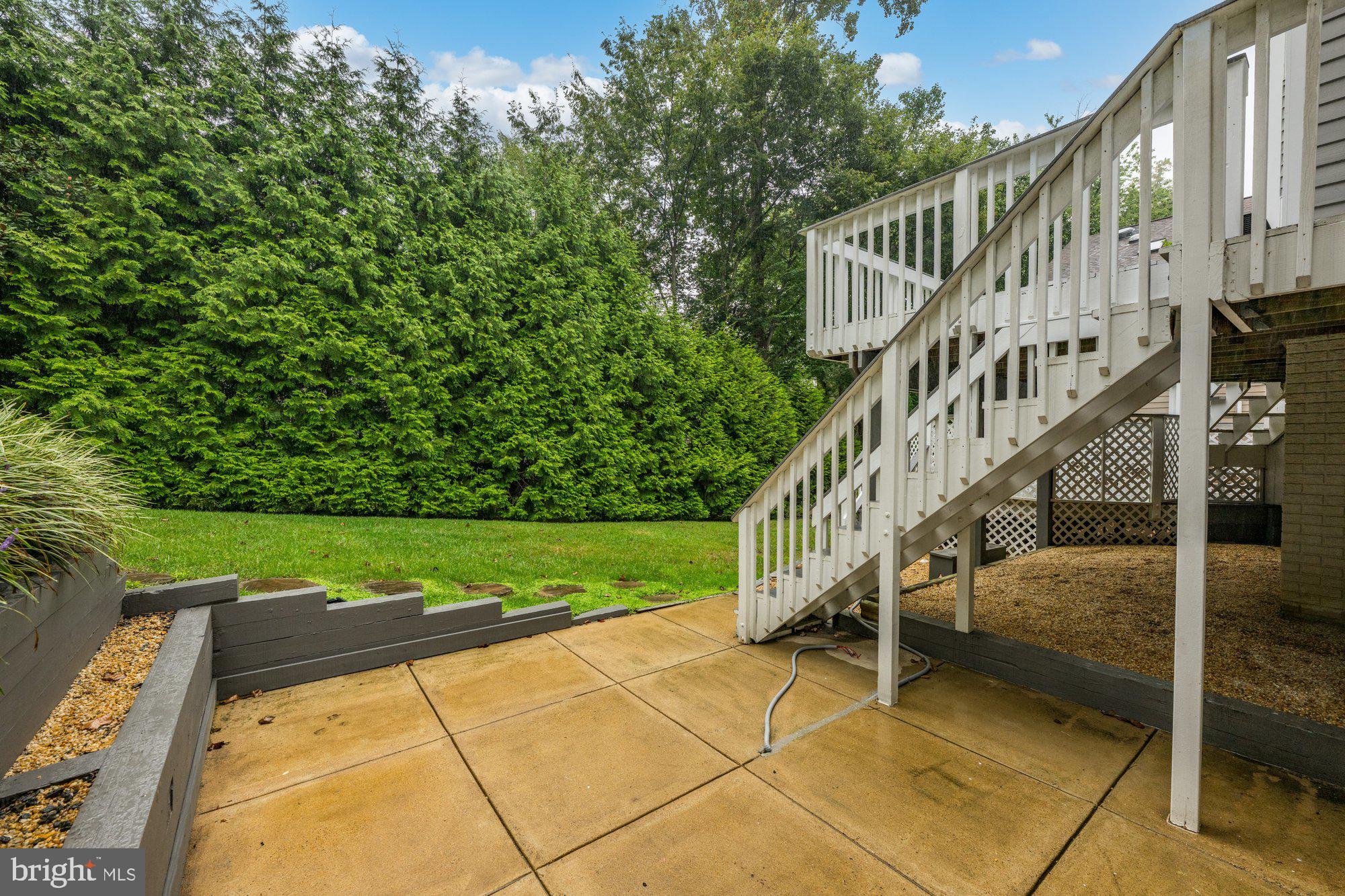 6856 St Albans Road McLean, VA 22101 - Photo 43 of 45 a view of yard with swimming pool and green space