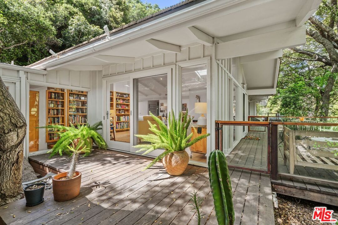 1827 Old Ranch Road Los Angeles, CA 90049 - Photo 31 of 39 a view of a entryway door front of house