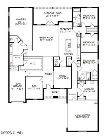 $559,990 | 206 Lake Merial Boulevard, Panama City, FL 32409