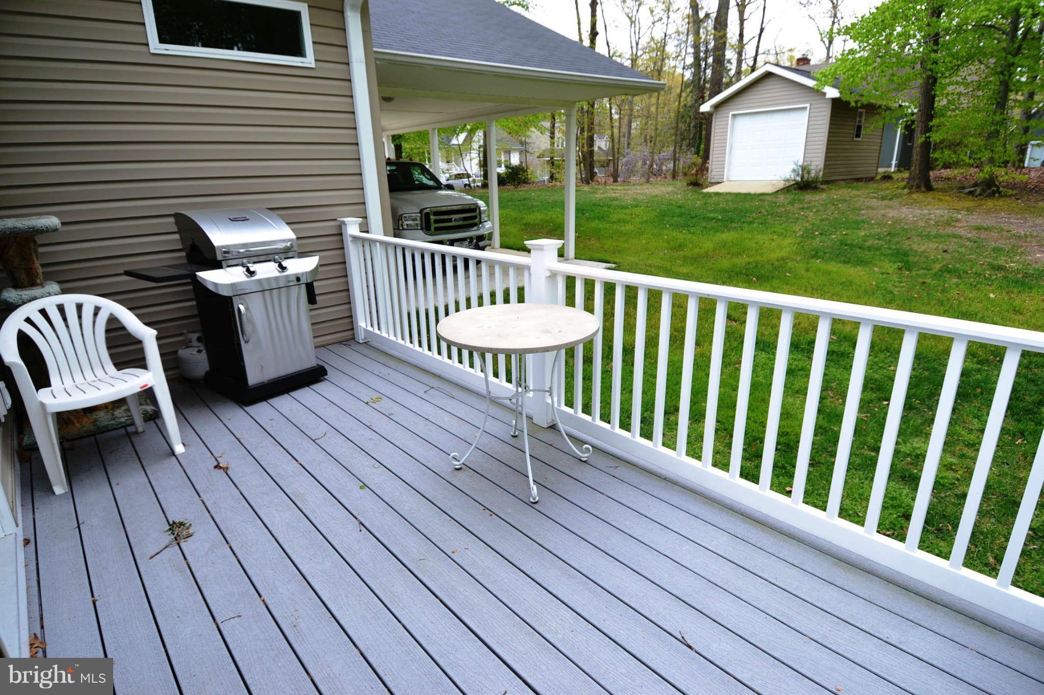 11317 Rawhide Road Lusby, MD 20657 - Photo 18 of 23 Rear Deck
