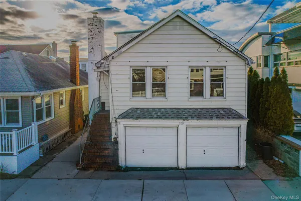 a view of a house with a door