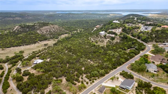 a view of city and mountain
