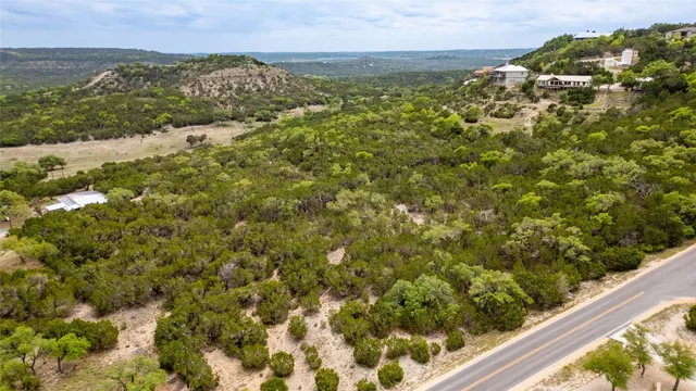 a view of city and mountain