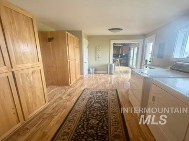 1520 Scheloske Road Weiser, ID 83672 - Photo 27 of 42 Wood-finish flooring throughout, with extensive built-in wood cabinetry providing ample storage