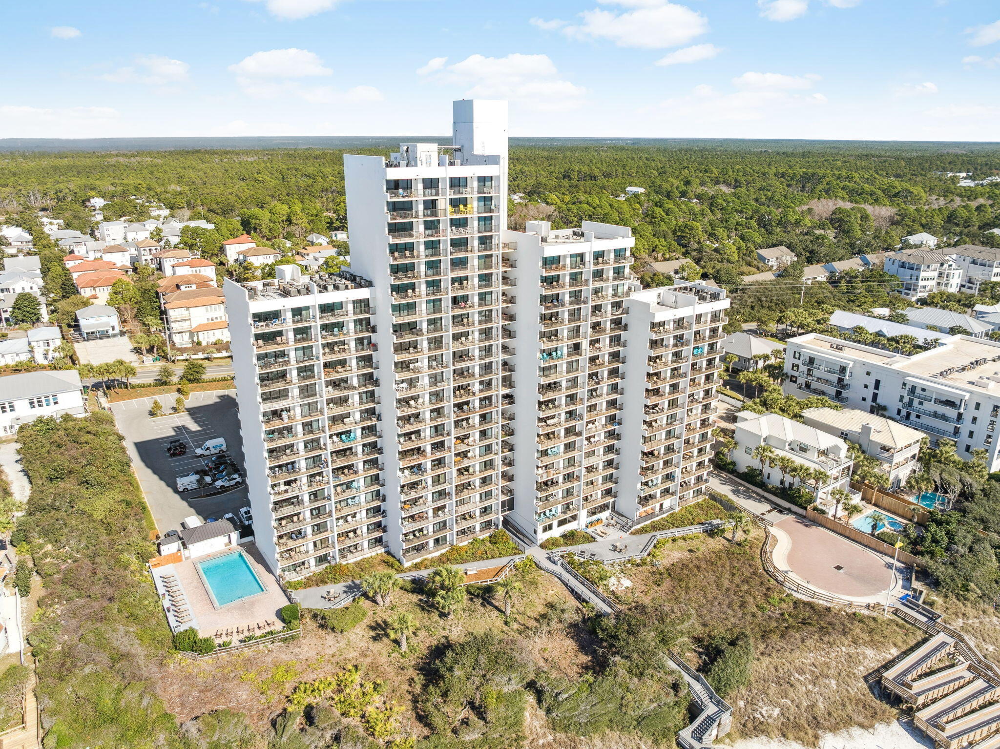 4100 East County Highway 30A, Unit 1606 Santa Rosa Beach, FL 32459 - Photo 32 of 34 a view of city with ocean