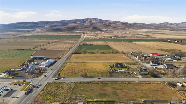 5601 West 15200 North Riverside, UT 84334 - Photo 6 of 10 Aerial overview of property's location featuring rural landscape and abundant farmland