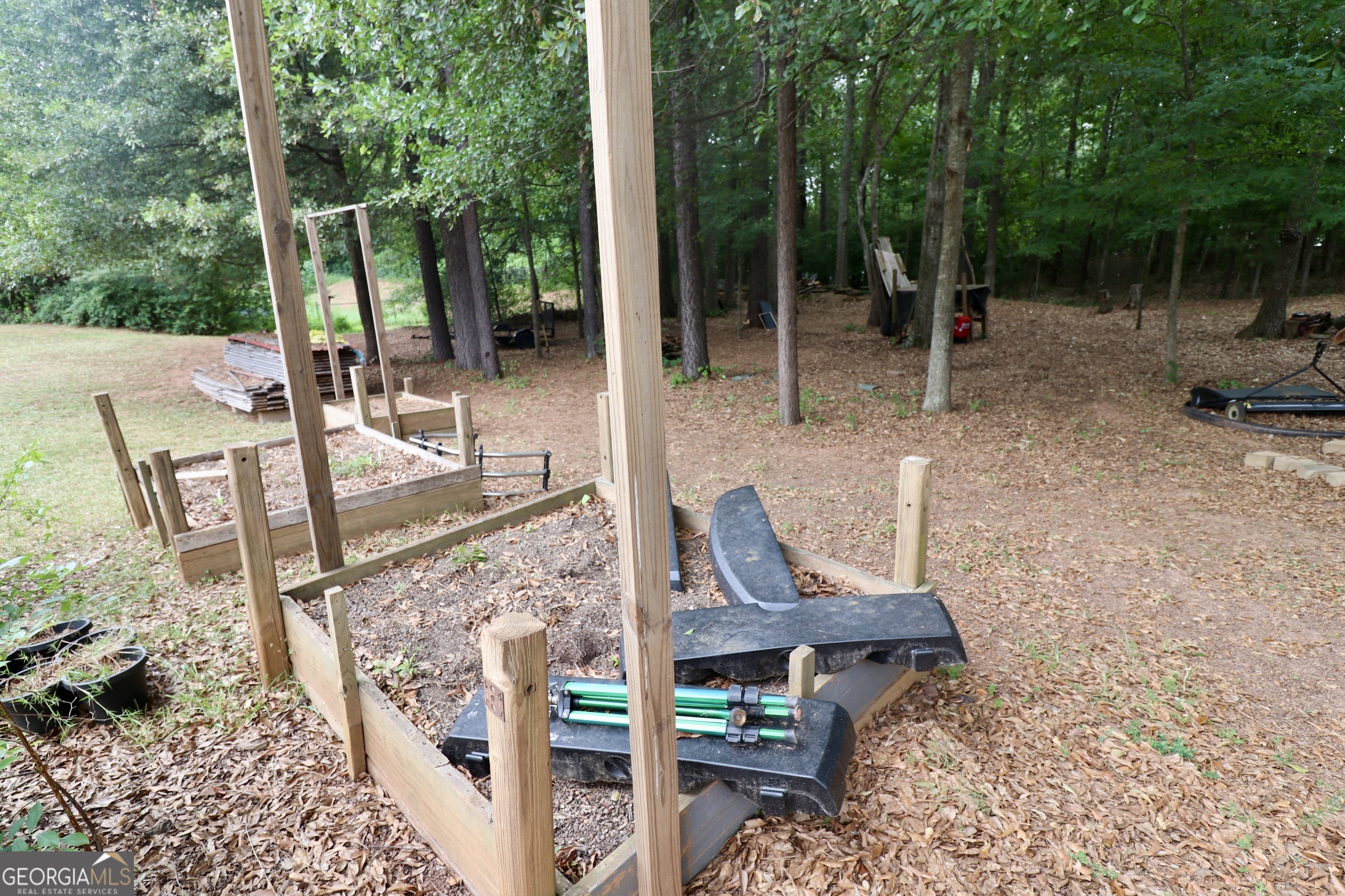 190 Roundtree Way Williamson, GA 30292 - Photo 69 of 73 a view of outdoor space yard deck patio and outdoor seating
