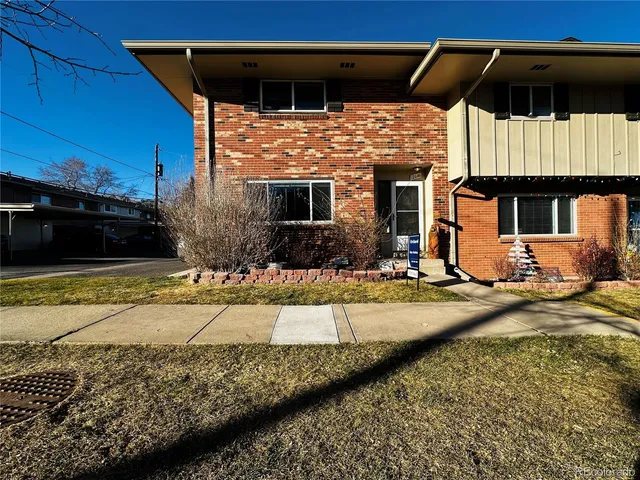 a view of a house with a swimming pool