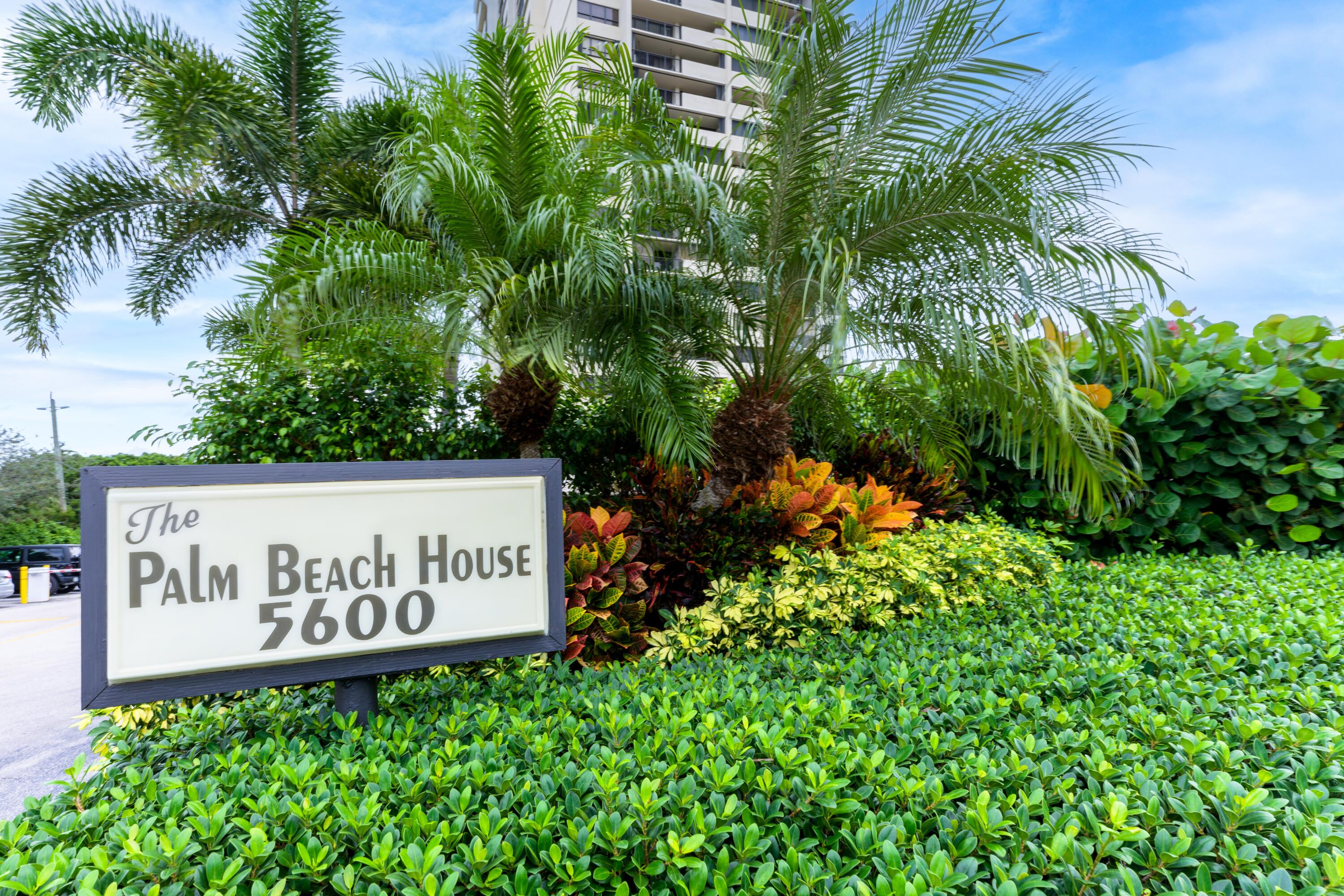 5600 North Flagler Drive, Unit 1207 West Palm Beach, FL 33407 - Photo 32 of 32 a sign on the side of a building