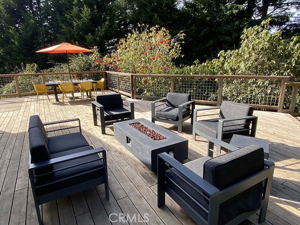 3402 Buttermilk Lane Arcata, CA 95521 - Photo 22 of 48 a view of a roof deck with furniture