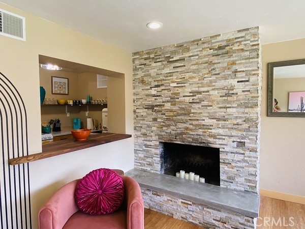 3402 Buttermilk Lane Arcata, CA 95521 - Photo 37 of 48 a living room with a couch and a fireplace