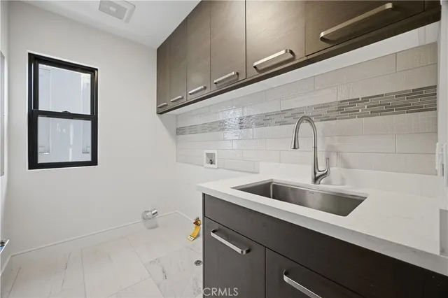 a view of a room with door