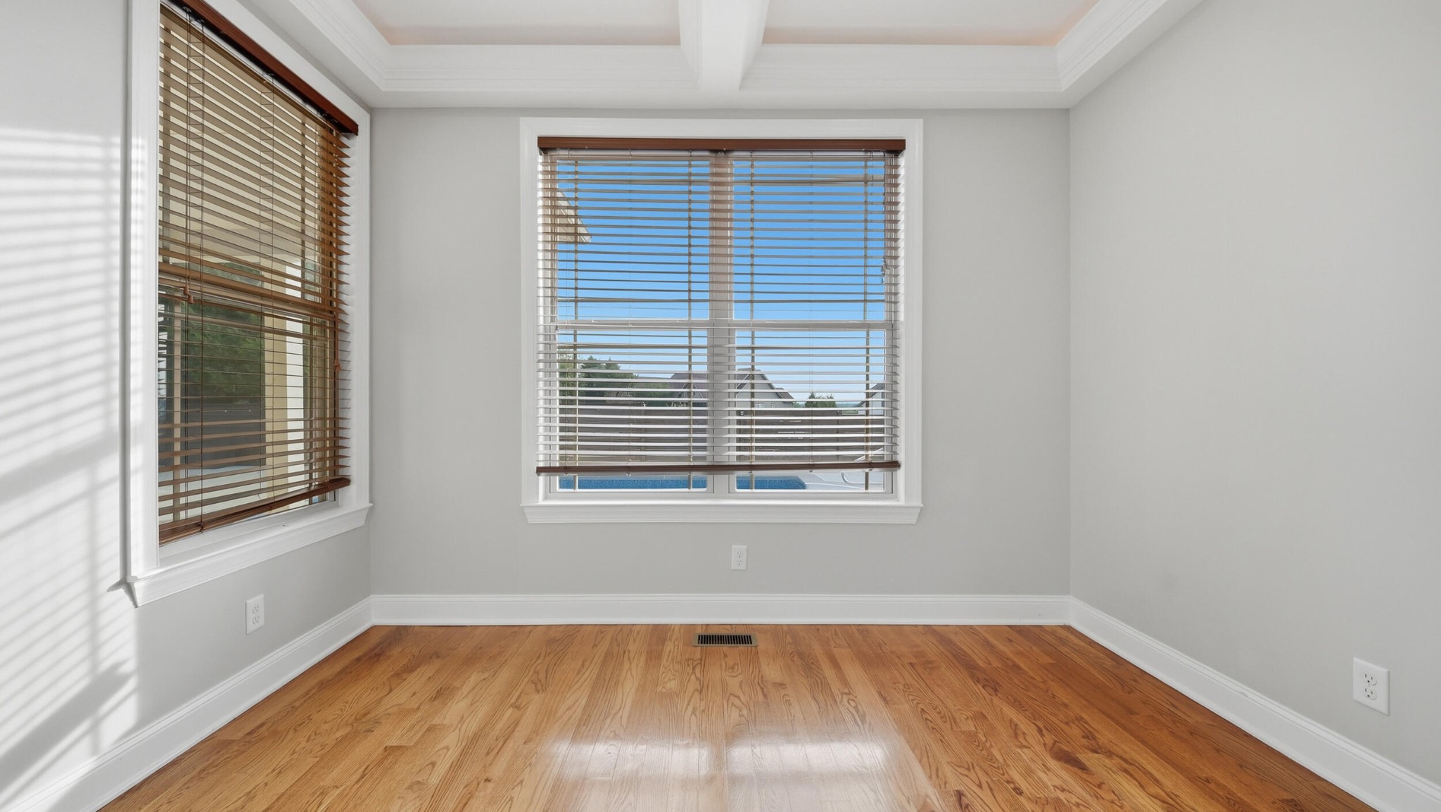 4046 Brock Road Chattanooga, TN 37421 - Photo 29 of 59 a view of an empty room with wooden floor and a window