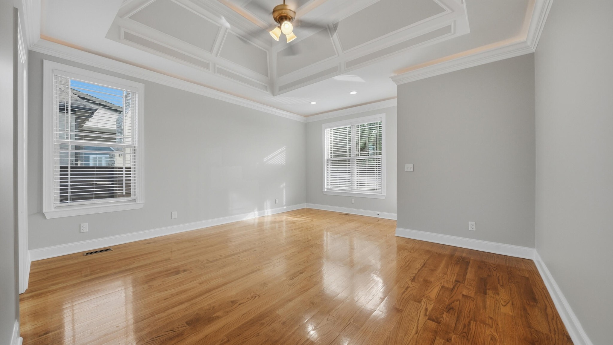 4046 Brock Road Chattanooga, TN 37421 - Photo 31 of 59 a view of an empty room with wooden floor and a window