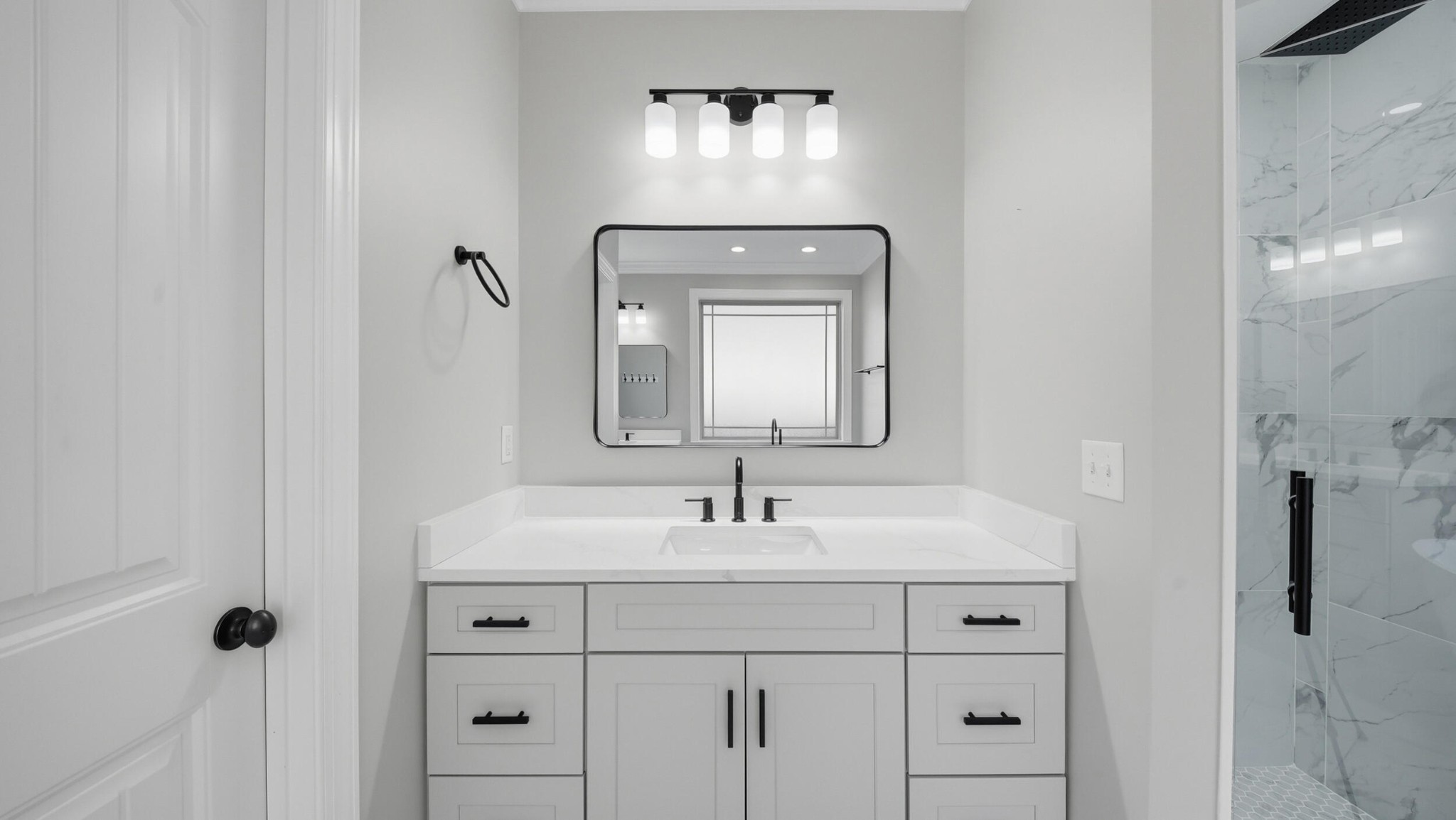 4046 Brock Road Chattanooga, TN 37421 - Photo 36 of 59 a bathroom with a sink and a mirror