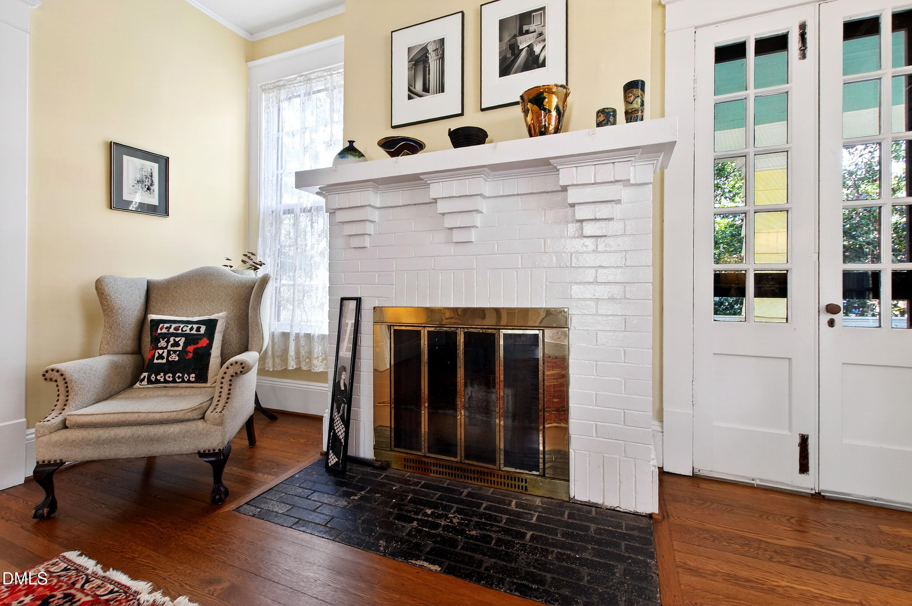 120 Forest Road Raleigh, NC 27605 - Photo 10 of 38 fireplace