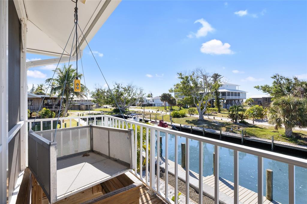 9712 Little Gasparilla Placida, FL 33946 - Photo 44 of 58 a city view from a balcony