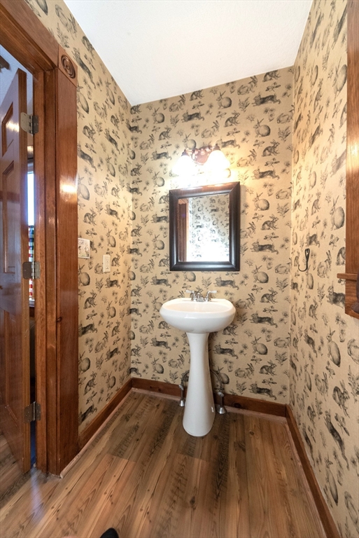 89 1/2 Walnut Street Clinton, MA 01510 - Photo 20 of 36 a bathroom with a sink toilet