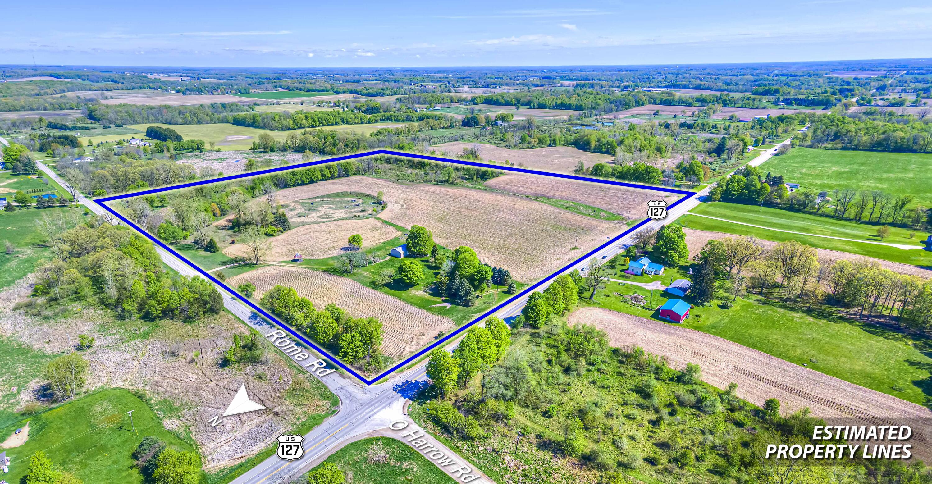 2951 North Meridian Road Hudson, MI 49247 - Photo 2 of 16 127 & Rome Rd 01c