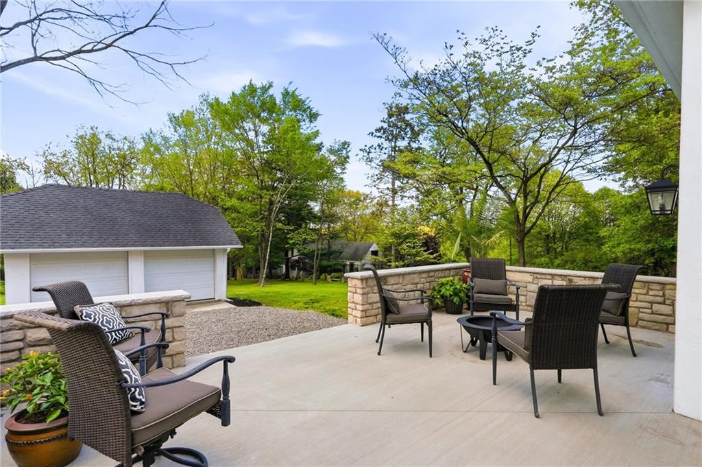 3944 Bakerstown Road Gibsonia, PA 15044 - Photo 46 of 50 a view of backyard with seating area and green space