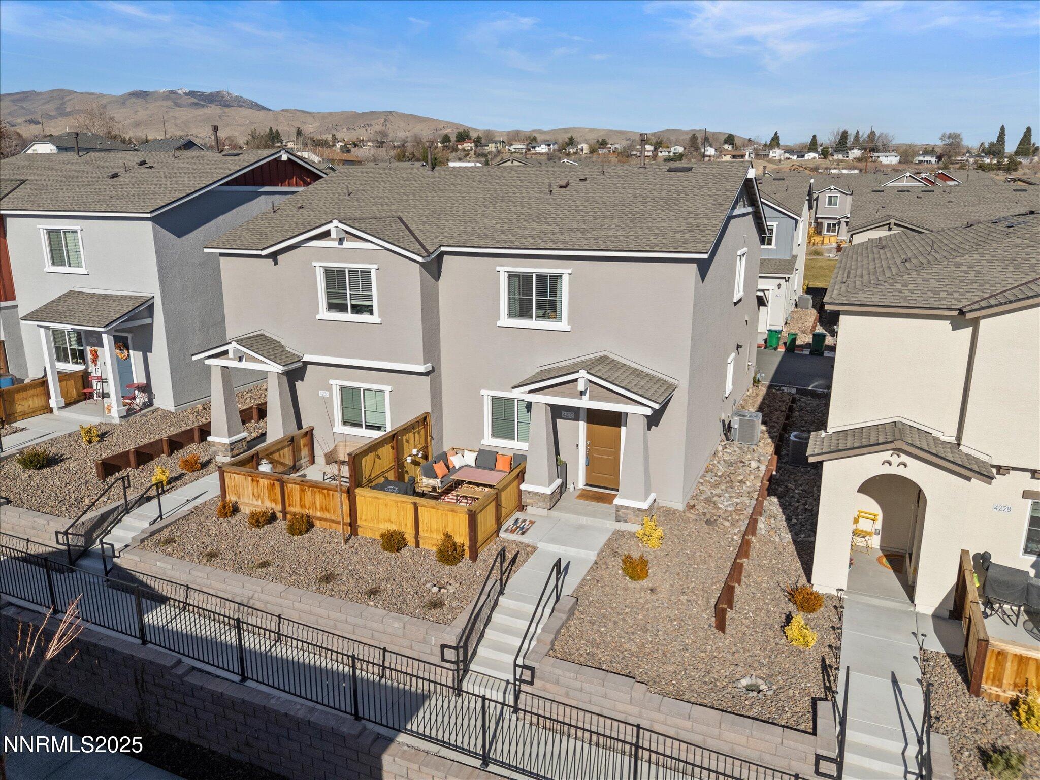 4232 Fawnridge Place Reno, NV 89523 - Photo 29 of 39 an aerial view of a house with outdoor seating