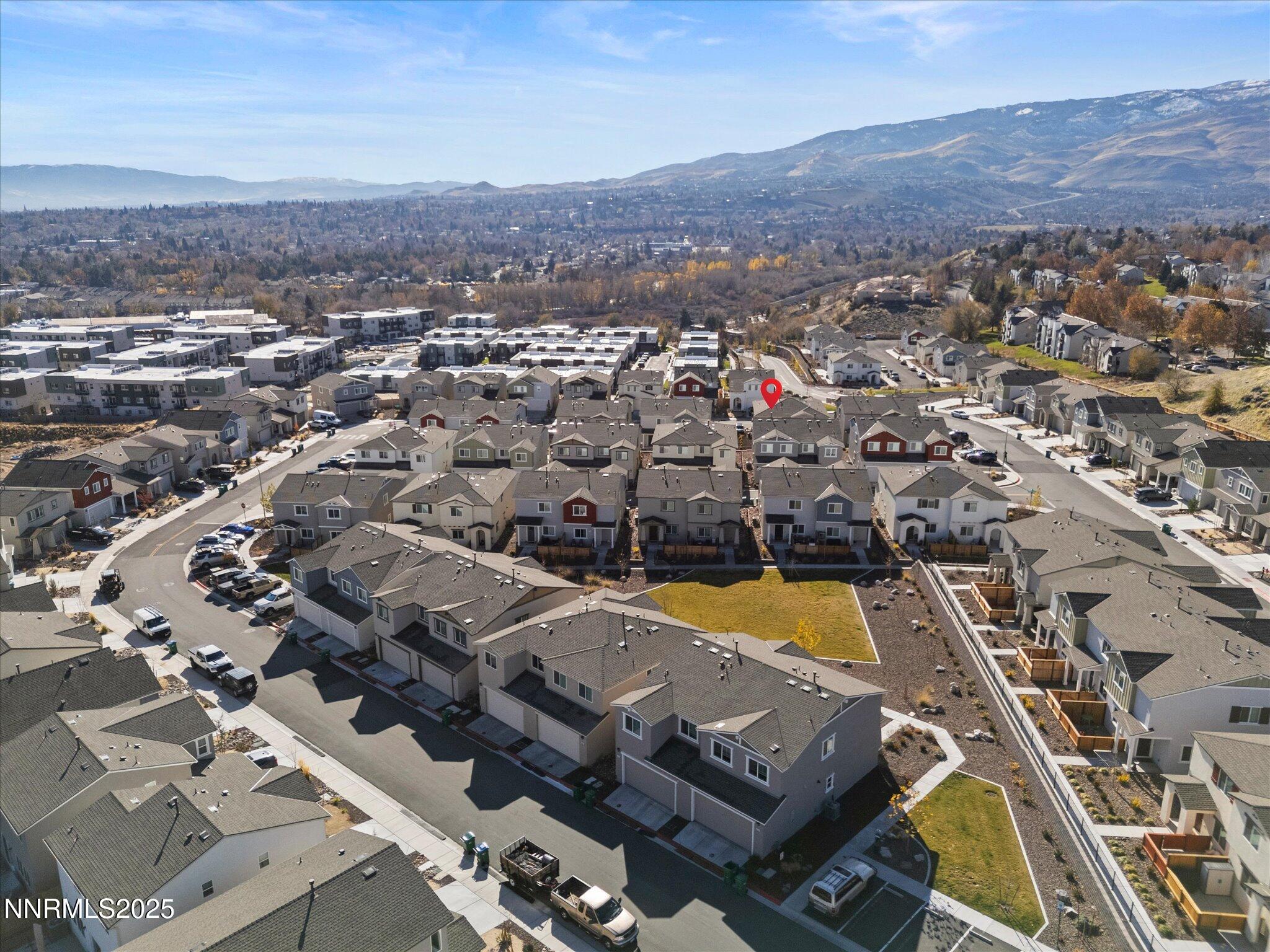 4232 Fawnridge Place Reno, NV 89523 - Photo 38 of 39 an aerial view of residential houses with outdoor space