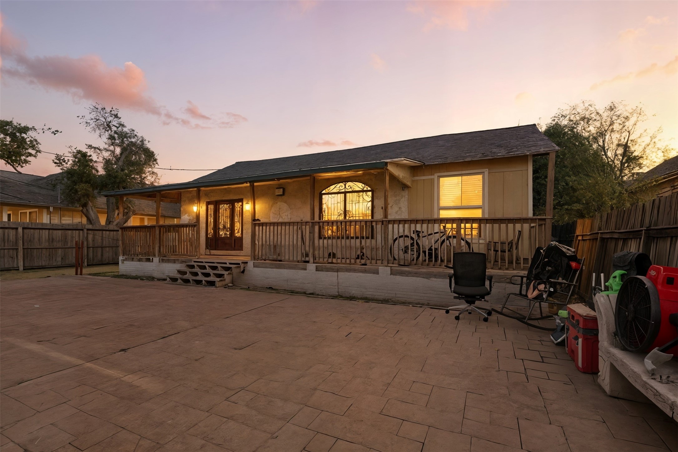 2017 Sadler Street Houston, TX 77093 - Photo 1 of 19 a view of a house with backyard and a area