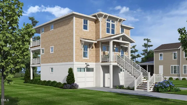 a street sign that is on a street