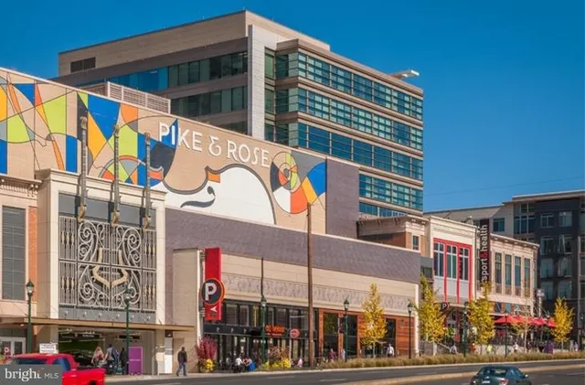 a view of a building with a tree