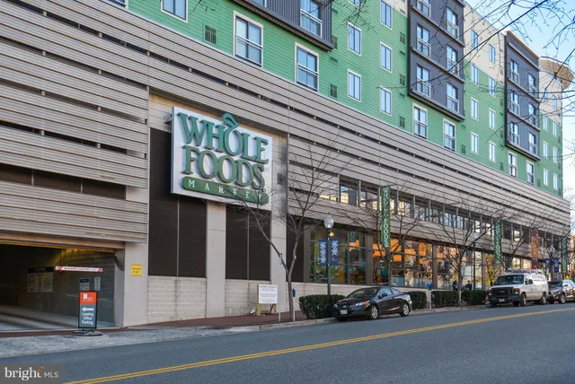 a view of a gym with a couch