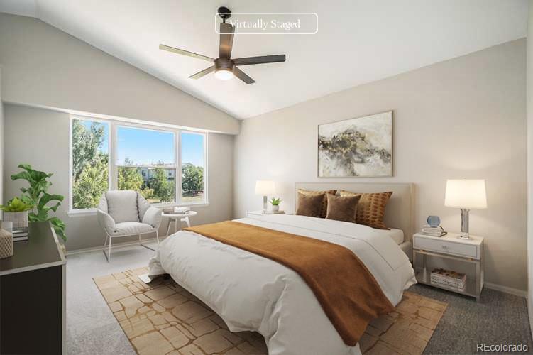 6000 South Summer Ridge Way Castle Rock, CO 80109 - Photo 3 of 19 a bedroom with a large bed and a window