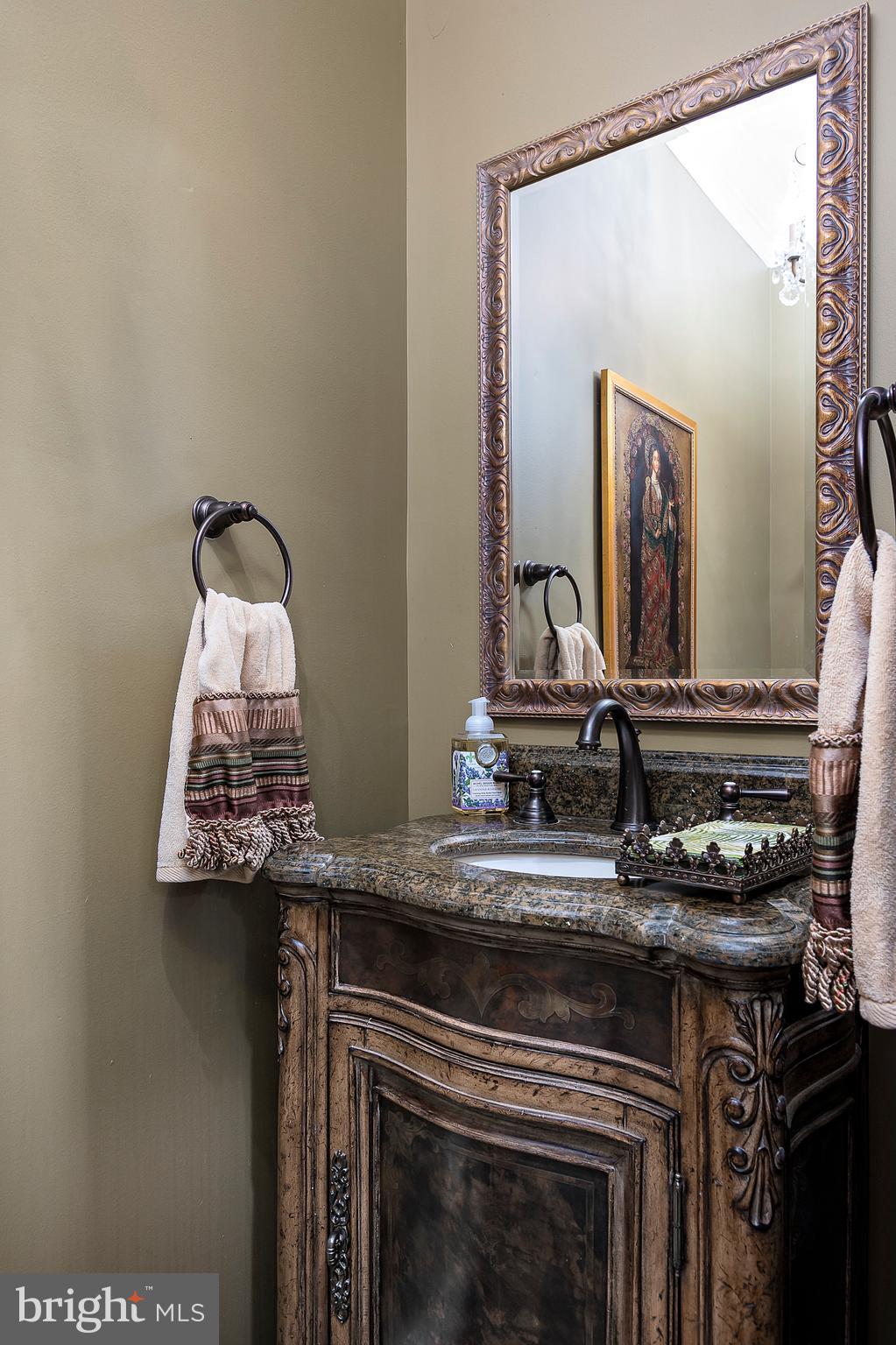 201 West Circle Laurel, MD 20707 - Photo 27 of 62 Main Level Half Bathroom Vanity