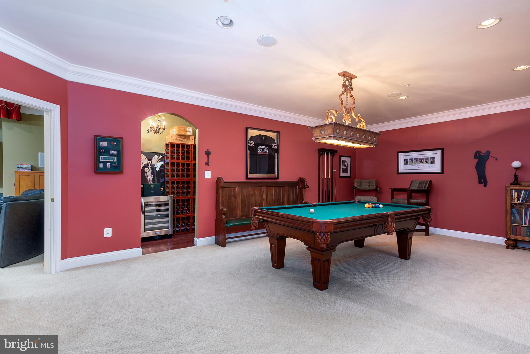 201 West Circle Laurel, MD 20707 - Photo 40 of 62 Rec Room to Theater and Wine Cellar