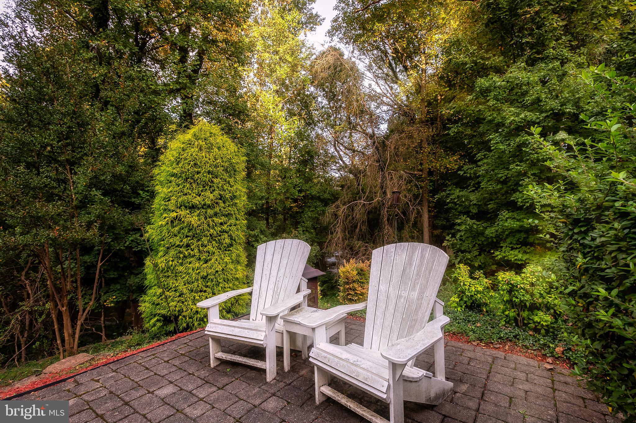 201 West Circle Laurel, MD 20707 - Photo 51 of 62 Back Yard Sitting Area w/River Sounds