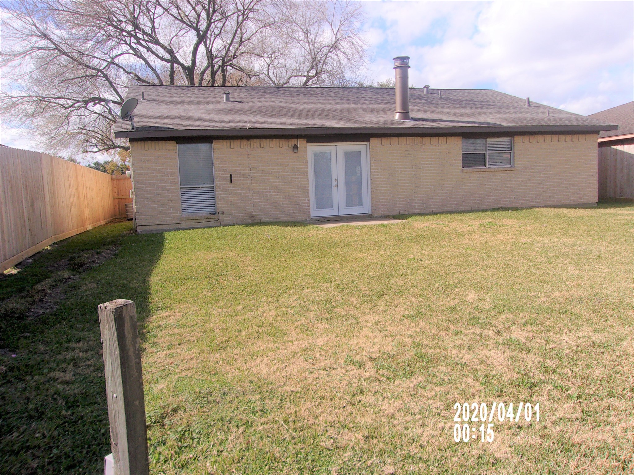 2015 Cannonade Drive Pasadena, TX 77503 - Photo 16 of 17 a backyard of a house