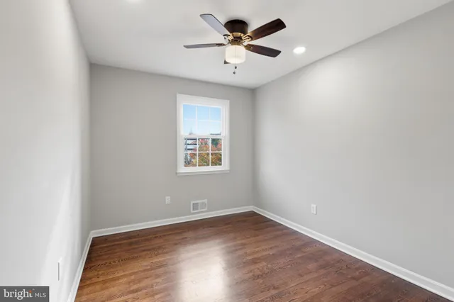 a view of a building with a street