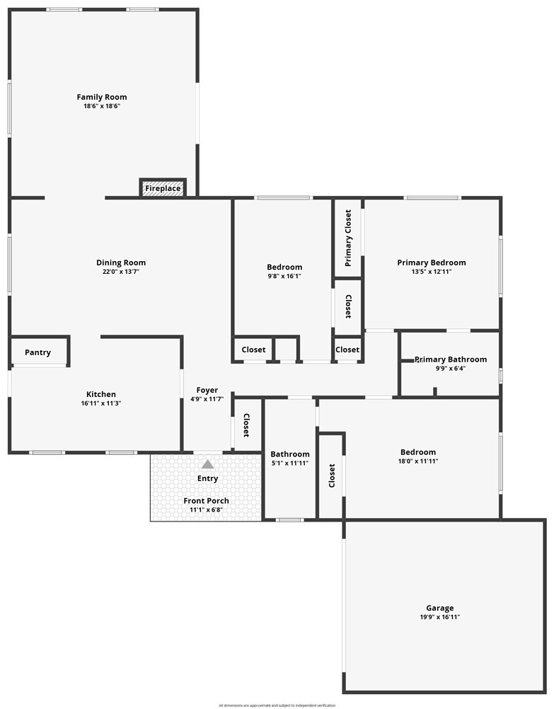 324 Sequoia Avenue Brea, CA 92821 - Photo 45 of 45 Floorplan generated with AI and is estimated only