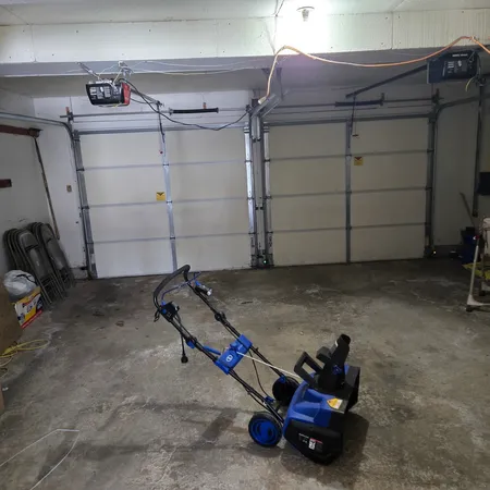 a room with storage and utility room