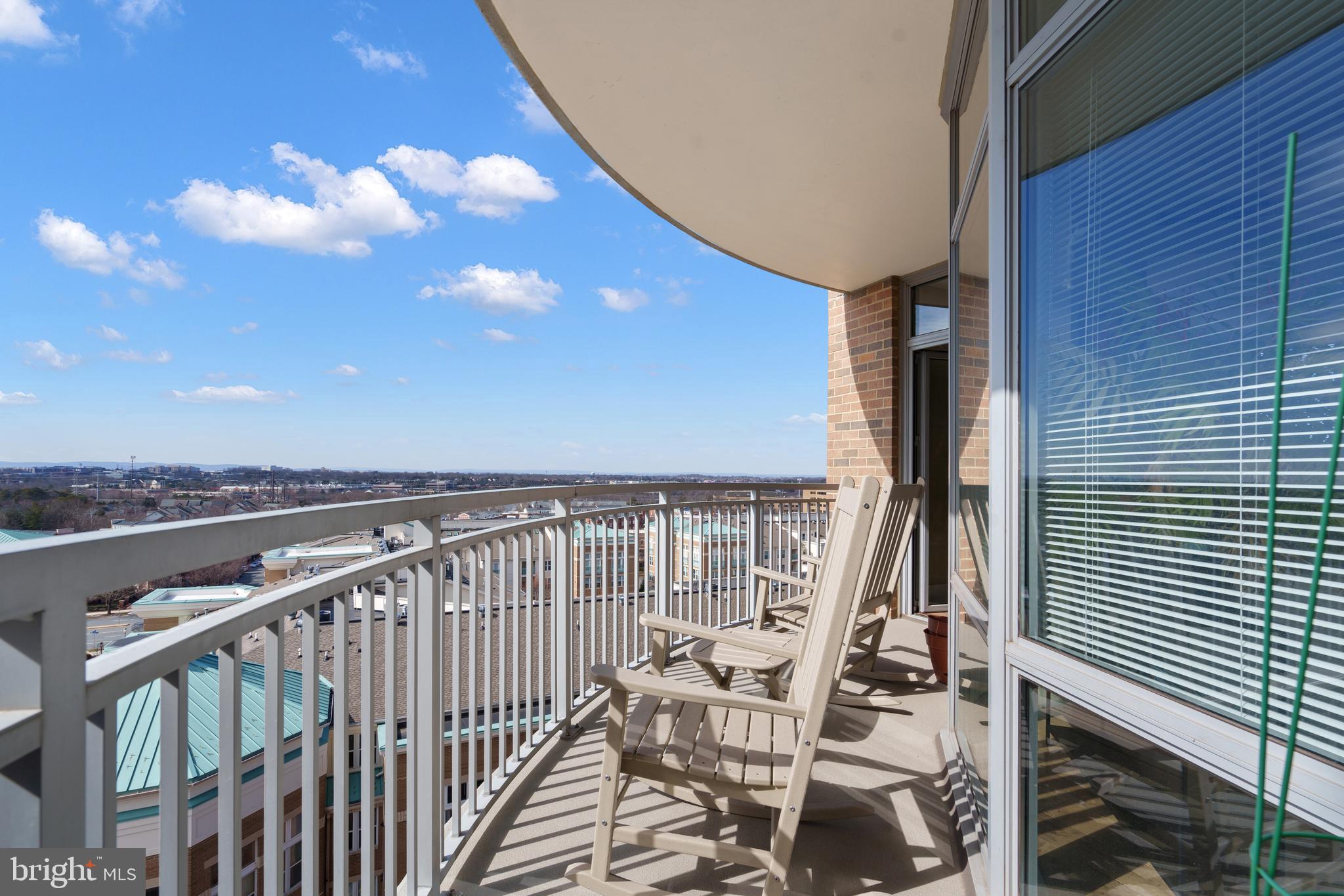 11990 Market Street, Unit 813 Reston, VA 20190 - Photo 27 of 48 a view of balcony with furniture