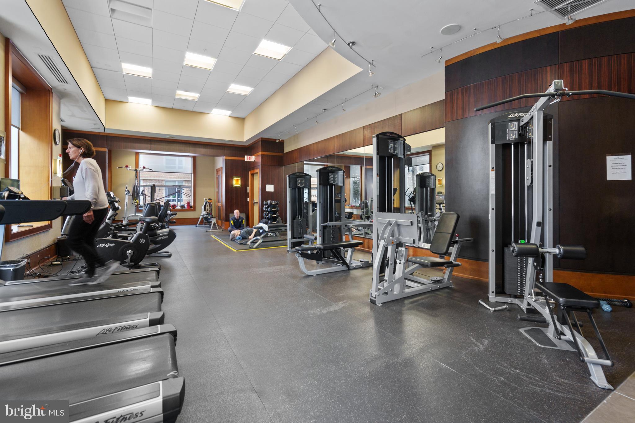 11990 Market Street, Unit 813 Reston, VA 20190 - Photo 33 of 48 a view of a room with gym equipment