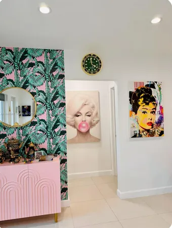 a view of a chairs and table in the patio