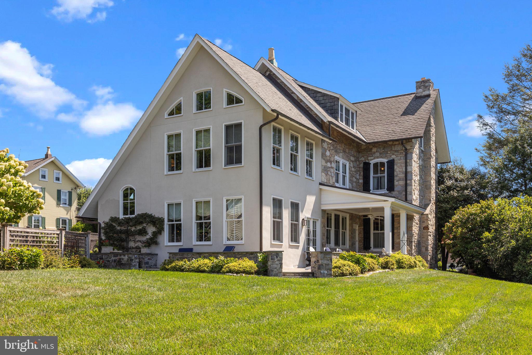411 East Mill Road Flourtown, PA 19031 - Photo 51 of 62 a front view of house with yard