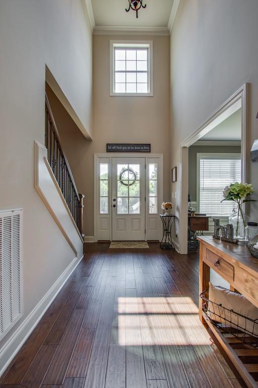 11 Remington Road Lebanon, TN 37090 - Photo 6 of 29 a view of entryway with wooden floor and stairs