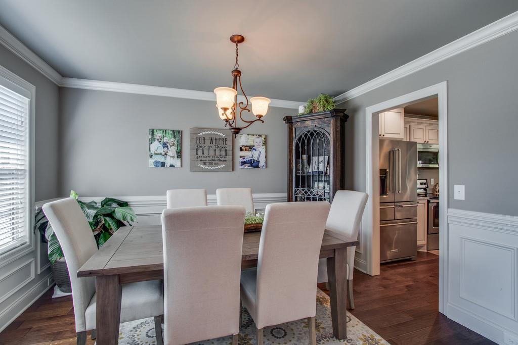 11 Remington Road Lebanon, TN 37090 - Photo 7 of 29 a view of a dining room with furniture wooden floor and chandelier