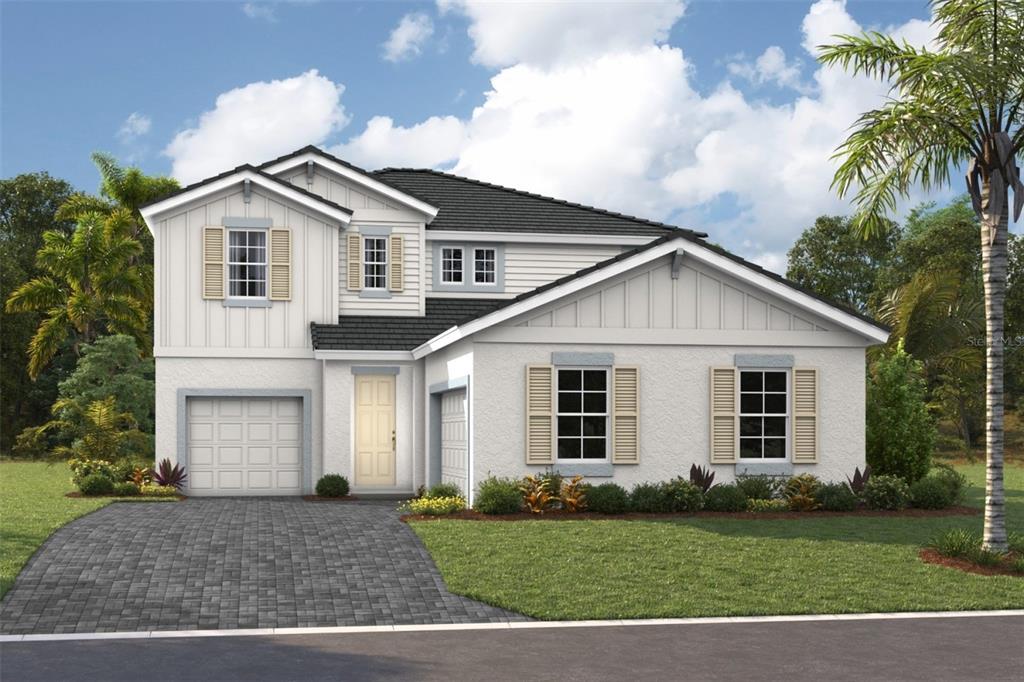 17826 Cropside Trail Lakewood Ranch, FL 34211 - Photo 1 of 1 a view of a yard in front view of a house