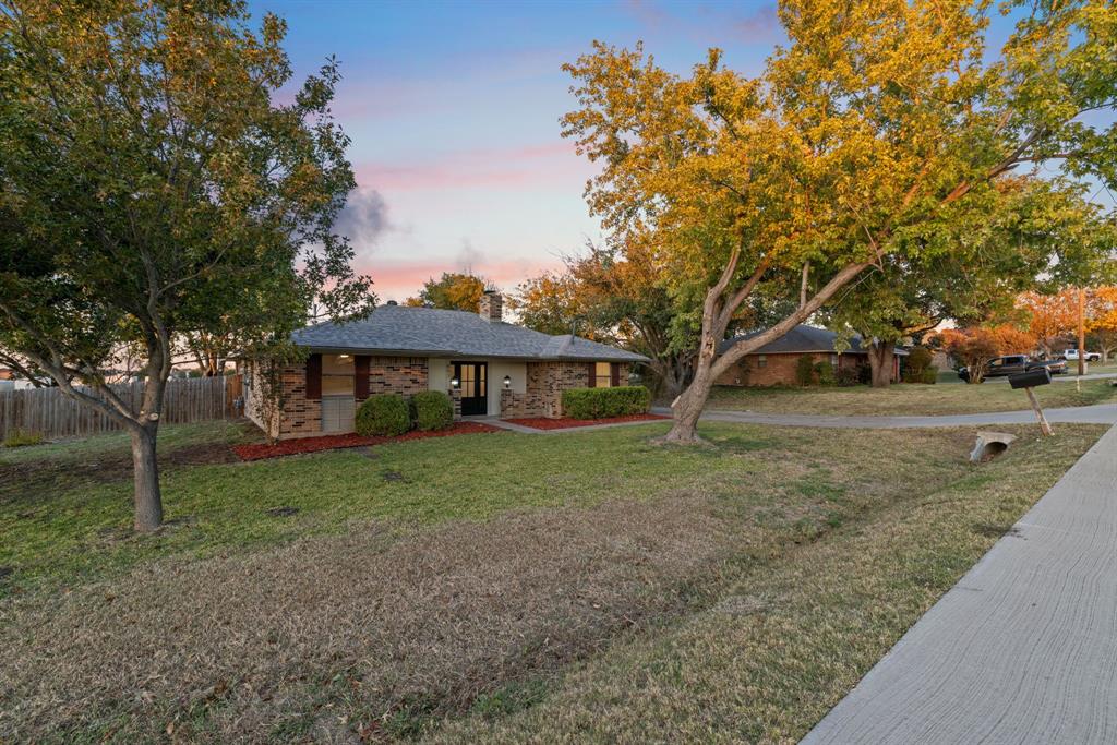 403 East 8th Street Prosper, TX 75078 - Photo 22 of 34 a view of a house with yard and tree s