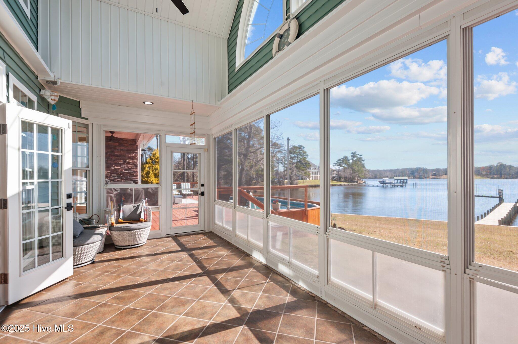 609 Long Point Road Chocowinity, NC 27817 - Photo 11 of 71 SCREENED SUN PORCH ON BACK OF HOME