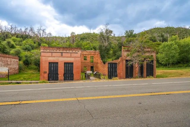 a sign on the side of a building
