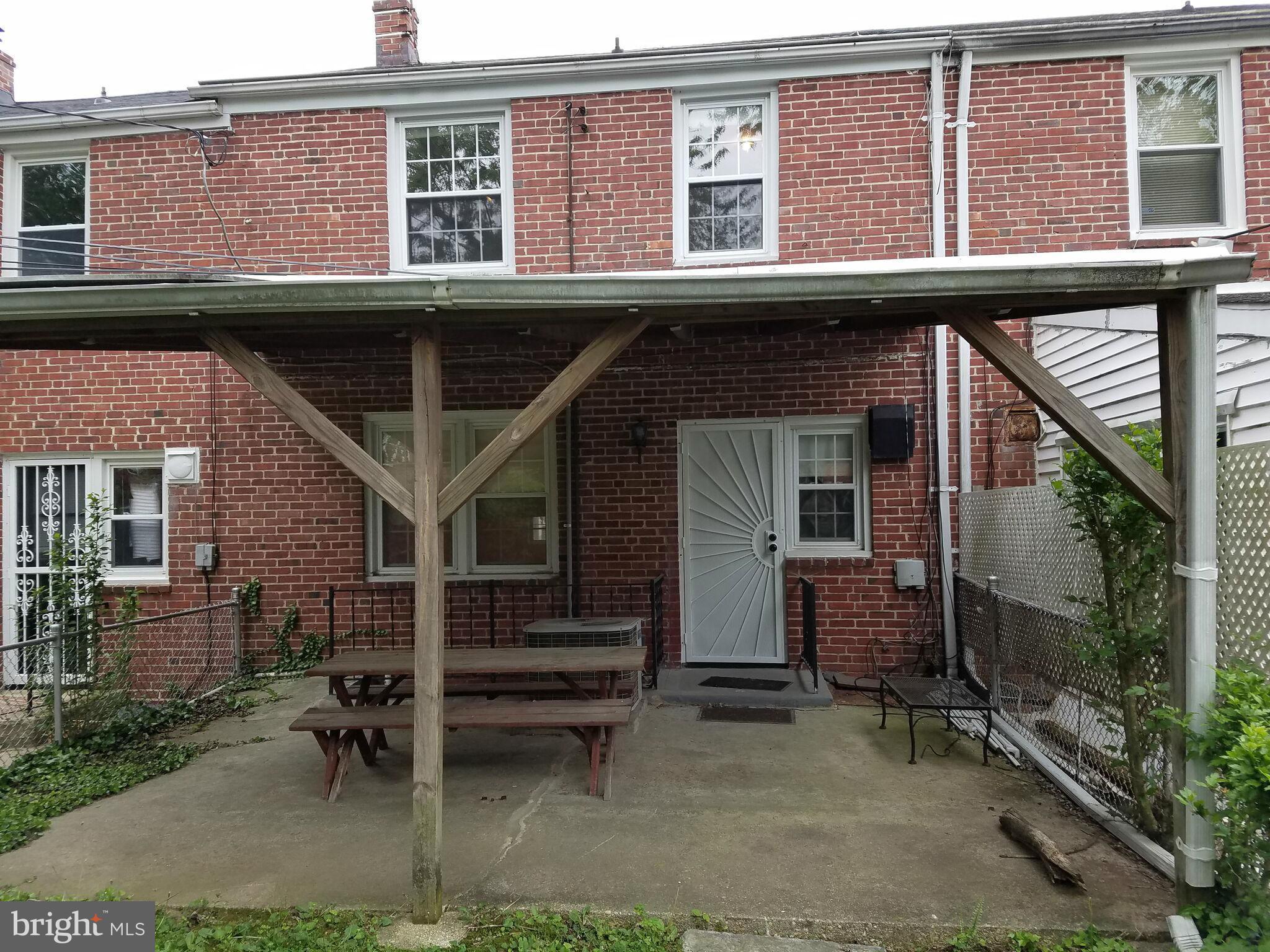 1044 Reverdy Road Baltimore, MD 21212 - Photo 10 of 12 Exterior (Rear)
