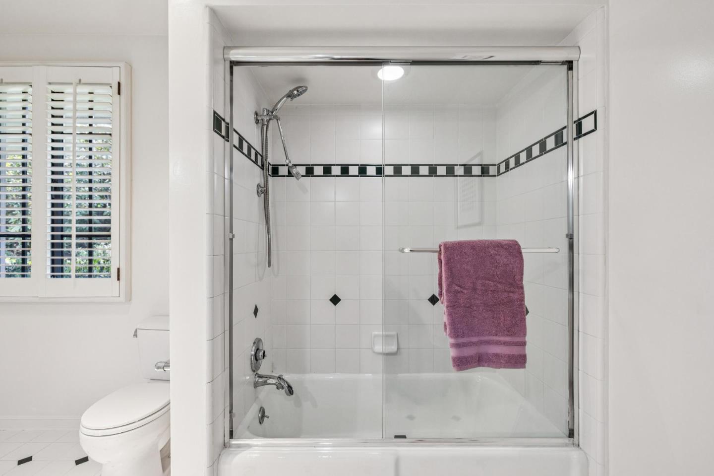 720 Endfield Way Hillsborough, CA 94010 - Photo 44 of 76 a bathroom with a shower a toilet and a shower